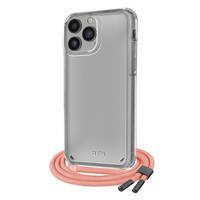 SBS Necklace case for iPhone 14 Pro, salmon pink