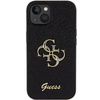 Guess GUHCP15SHG4SGK iPhone 15 / 14 / 13 6.1" czarny/black hardcase Glitter Script Big 4G