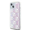 DKNY DKHCP15SLCPEPP iPhone 15 / 14 / 136.1" różowy/pink hardcase Liquid Glitter Multilogo