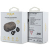 Guess słuchawki Bluetooth GUTWSP4EGWTWS + stacja dokująca ENC brązowy/brown 4G Metal