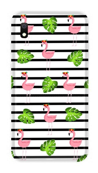 CASEGADGET CASE OVERPRINT FLAMINGOS AND LEAVES SAMSUNG GALAXY A10E