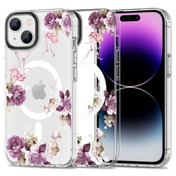 TECH-PROTECT MAGMOOD MAGSAFE IPHONE 15 PLUS SPRING FLORAL