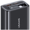 Ładowarka sieciowa USAMS Xiang Series    CC296 30W 1xUSB-C 1xUSB-A + kabel USB-C czarny