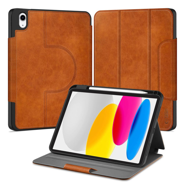 TECH-PROTECT FLEECE IPAD 10.9” 10 / 2022 / 11” 11 / 2025 BROWN