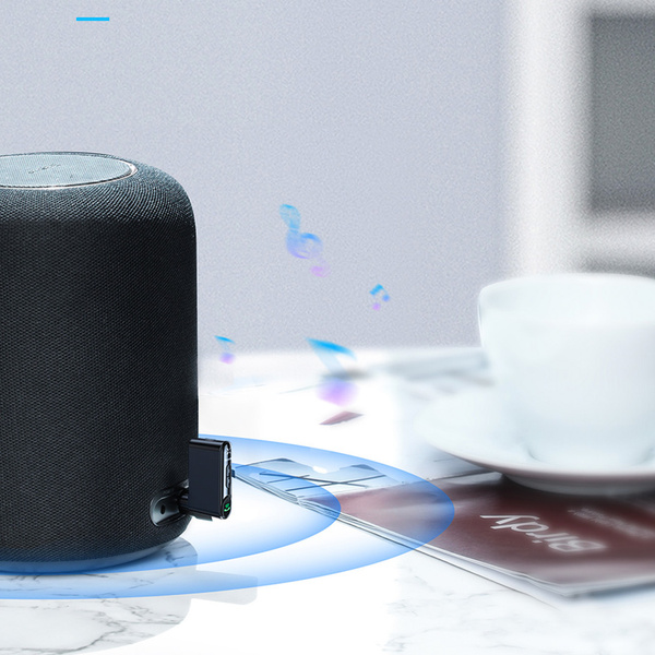 Baseus BSBA-02 (Overseas Edition) Bluetooth AUX transmitter - black