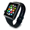 Karl Lagerfeld Pasek KLAWLSLCK Apple Watch 42/44/45/49mm czarny/black strap Silicone Choupette Heads