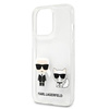 KARL LAGERFELD KLHCP13LCKTR IPHONE 13 PRO / 13 6.1 "HARDCASE TRANSPARENT KARL & CHUPETTE