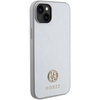 Guess GUHCP15MPS4DGPS iPhone 15 Plus / 14 Plus 6.7" srebrny/silver hardcase Strass Metal Logo