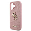 Guess GUHCP16SHG4SGP iPhone 166.1" różowy/pink hardcase Fixed Glitter Big 4G