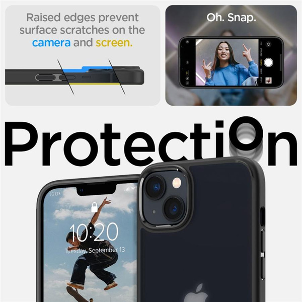 Etui Spigen Ultra Hybrid na iPhone 14 Plus - matowo-czarne