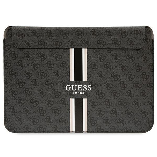 Guess Sleeve GUCS16P4RPSK 16" czarny/black 4G Printed Stripes