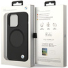 Etui BMW Signature Liquid Silicone MagSafe na iPhone 14 Pro - czarne