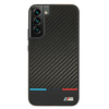 Etui hardcase BMW BMHCS22MPUCARTCBK S22+ S906  black/czarny M Collection Triangles