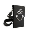 KARL LAGERFELD TOREBKA KLWBSAKLCK CZARNY/BLACK AUTOGRAPH CHAIN