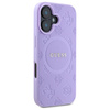 Guess GUHMP16MPSAPSMEU iPhone 16 Plus    6.7" fioletowy/purple hardcase Saffiano Peony Classic Logo MagSafe