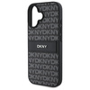 DKNY DKHCP16SPRTHSLK iPhone 16 6.1"      czarny/black hardcase Texture Pattern Tonal Stripe