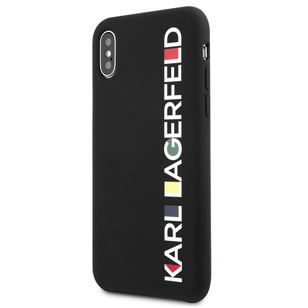 KARL LAGERFELD KLHCPXBHWHBK IPHONE X/XS HARDCASE CZARNY/BLACK GLOSSY BAUHAUS