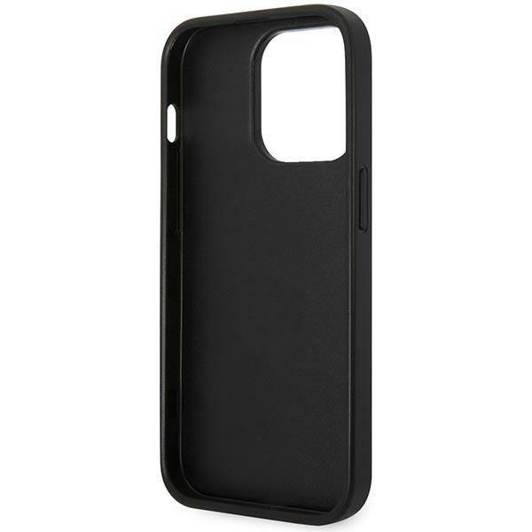 Etui Karl Lagerfeld Monogram Stripe na iPhone 14 Pro - zielone