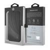 Mercedes MEBKP15L8ROLK iPhone 15 Pro  6.1" czarny/black bookcase Leather Wave Patern