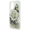 Guess GUHMP16SLFMWTE iPhone 166.1" beżowy/beige hardcase Liquid Glitter Flower MagSafe