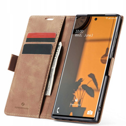 Spacecase Etui Wallet Galaxy Note 20 Ultra light brown