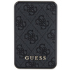 Guess Powerbank 18W GUPB10DP4GEGK10000mAh czarny/black 4G Leather Metal Logo