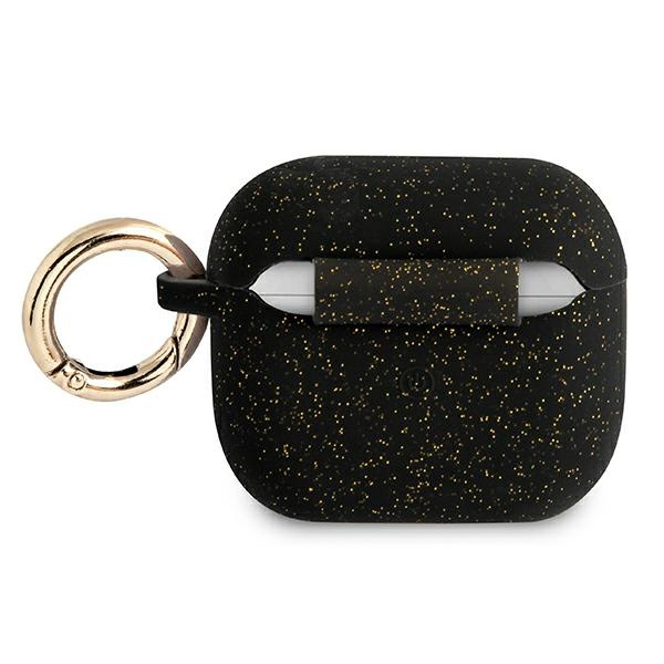 Guess GUA3SGGEK AirPods 3 coverczarny/black Silicone Glitter