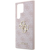 Guess GUHCS24L4GMGPI S24 Ultra S928różowy/pink hardcase 4G Big Metal Logo