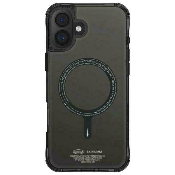Skinarma etui Saido iPhone 16 Plus 6.7"   Magnetic Charging czarny/black
