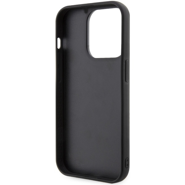 KARL LAGERFELD KLHCP14X3DRKINK IPHONE 14 PRO MAX 6.7" CZARNY/BLACK HARDCASE RUBBER IKONIK 3D