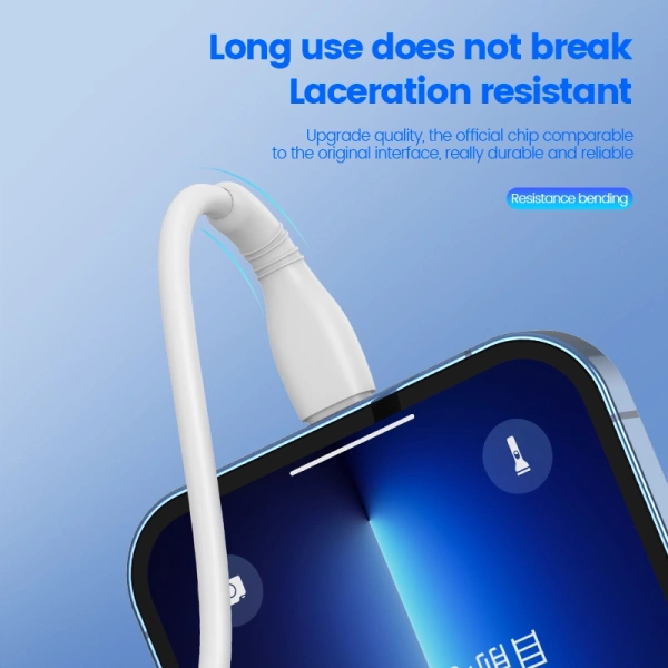 JELLICO kabel B9 Micro USB 3.1A 1M Biały