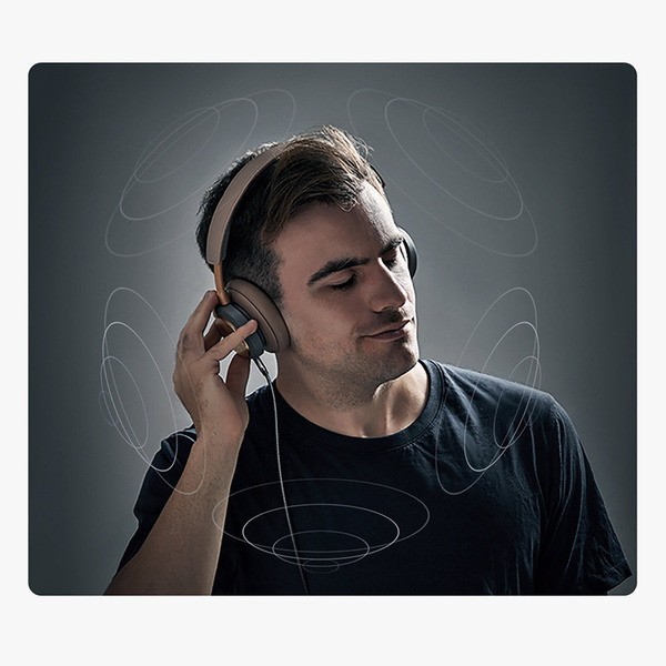 UGREEN ANGLED AUX CABLE 2 X MINI JACK 3.5 MM 1M BLUE (AV112)