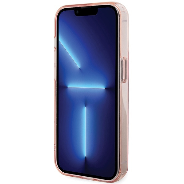Karl Lagerfeld KLHMP15XHMRSKCP iPhone 15 Pro Max 6.7" pink/pink hardcase Ring Stand Karl&amp;Choupette MagSafe