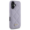 Guess GUHCP16SPSQSQSU iPhone 16 6.1" jasnofioletowy/light purple hardcase Quiled Metal Logo