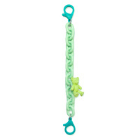 COLOR CHAIN (ROPE) COLORFUL CHAIN PHONE HOLDER PENDANT FOR BACKPACK WALLET GREEN