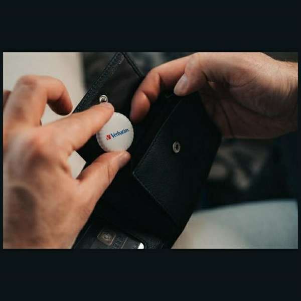 Verbatim My Finder Coin Bluetooth czarny biały/black white - urządzenie do śledzenia 2szt MYFC-02BW 32134