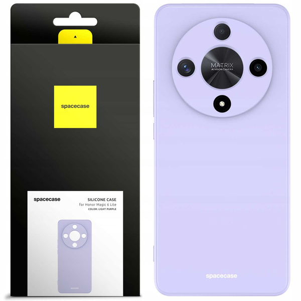 Spacecase Etui Silicone Case Honor Magic 6 lite light purple