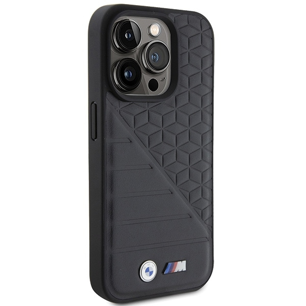 Etui BMW Bi Pattern na iPhone 15 Pro - czarne