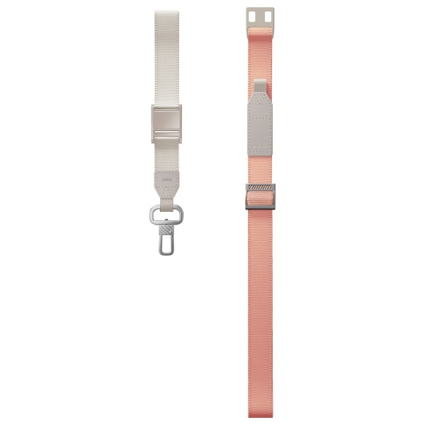 UNIQ Vista uniwersalna smycz do telefonu  2w1 brzoskwiniowo-beżowy/peach beige