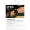 Etui UNIQ Voute do Apple Watch Ultra     49mm szkło hartowane czarny