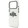Etui Karl Lagerfeld IML Karl Sketch Logo MagSafe do iPhone 17 Pro przezroczysty