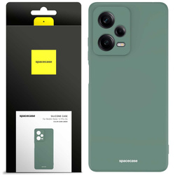 Spacecase Etui Silicone Case Redmi Note 12 Pro 5G dark green