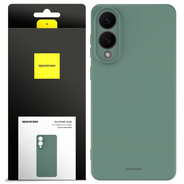 Spacecase Silicone Case 3.0 Galaxy S25 Edge dark green
