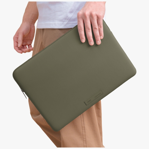 Torba na laptopa UNIQ Cyprus Ridge       Edition Laptop Sleeve 14" water-resistant neoprene zielony