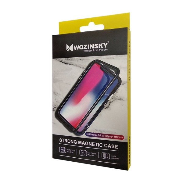 MAGNETIC CASE 360 PRZÓD+TYŁ SAMSUNG GALAXY S8 PLUS CLEAR