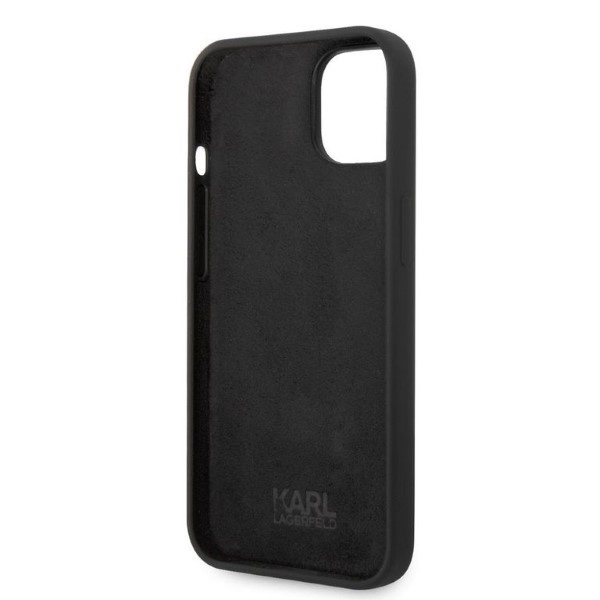 Karl Lagerfeld Silicone Choupette case for iPhone 14 Plus - black