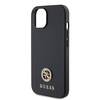 Guess GUHCP15MPS4DGPK iPhone 15 Plus / 14 Plus 6.7" czarny/black hardcase Strass Metal Logo