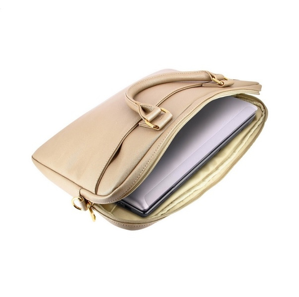 Guess Torba GUCB15TBE 16" beżowa/beigeSaffiano