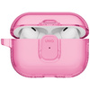 Etui UNIQ Glase Pro do AirPods Pro 3 Lock Case różowy