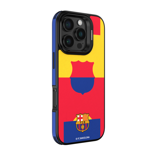 Etui do FC Barcelona iPhone 16 Pro Max Magnetic Case MagSafe OCFCBMCIP16PMMF MF